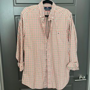 Size Large Vinyard Vines Slim Fit Tucker Shirt